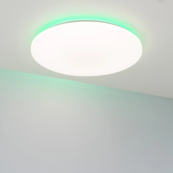 Светильник SP-FAVOR-R600-50W Day4000-MIX-RGB (WH, 100 deg, 230V, Tuya Zigbee) (Arlight, IP20 Пластик, 3 года) 057444