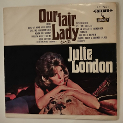 Винтажная виниловая пластинка LP Julie London Our Fair Lady (Japan 1963) (Red Vinyl)