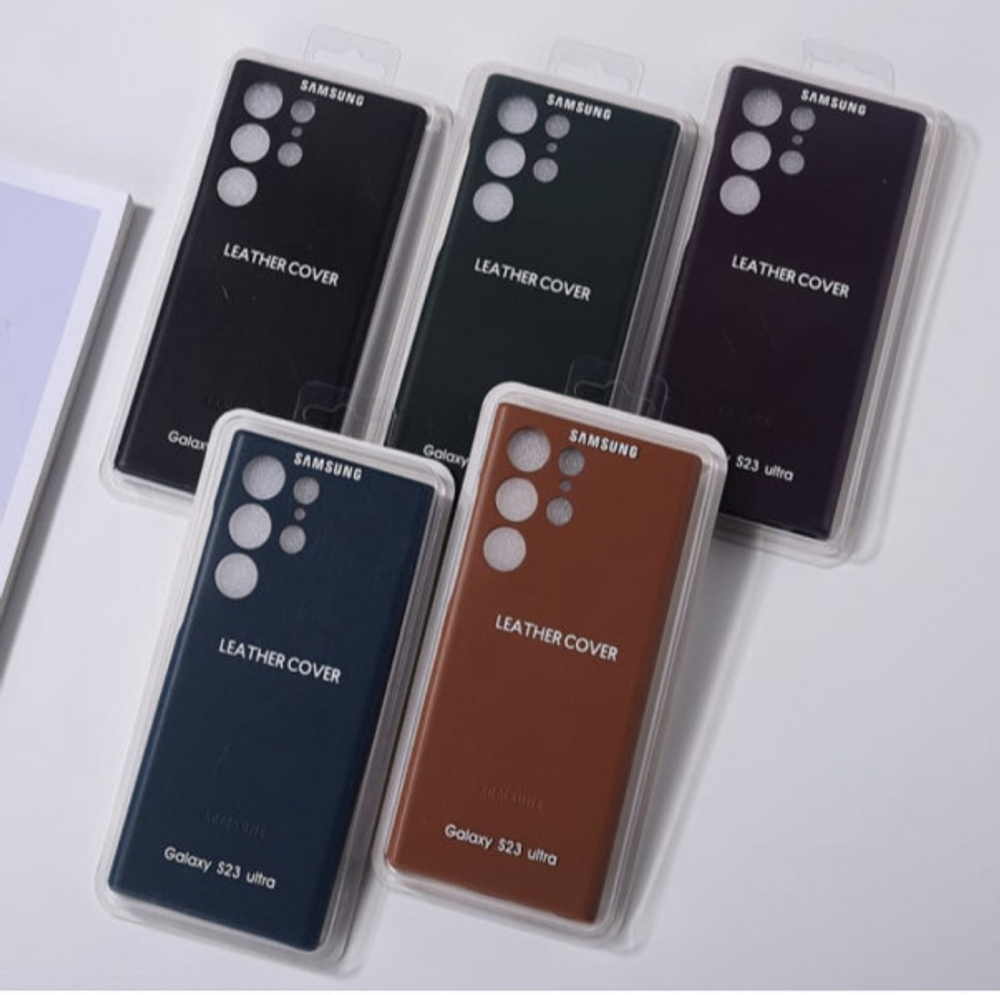 LEATHER CASE для Samsung S24 Plus