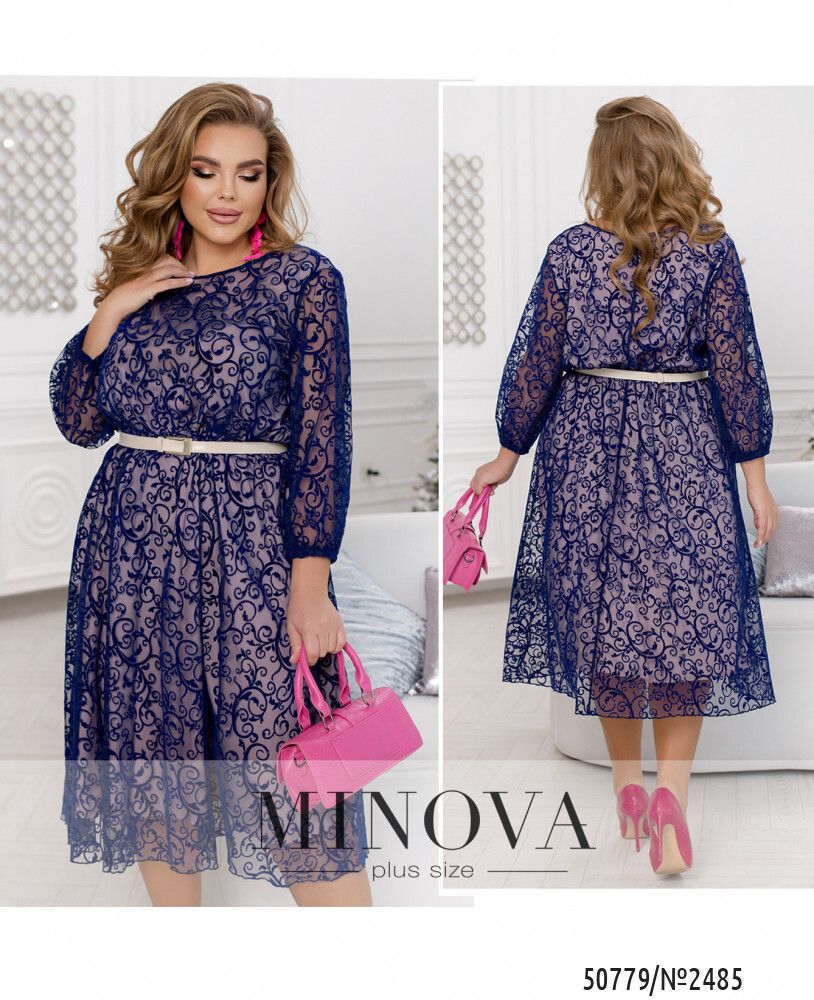 Платье 2485-электрик Minova