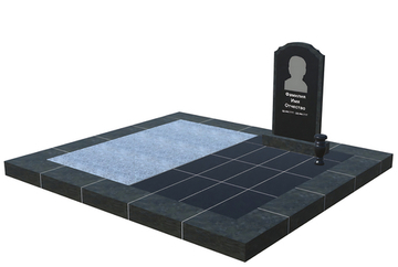 Готовое ритуальное сооружение 3,0м*2,7м (под ключ)