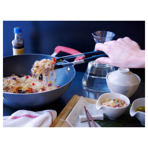 Щипцы кухонные IKEA 365+ HJALTE (ЙЭЛТЕ), Нержавеющая сталь, Силикон, 35 см