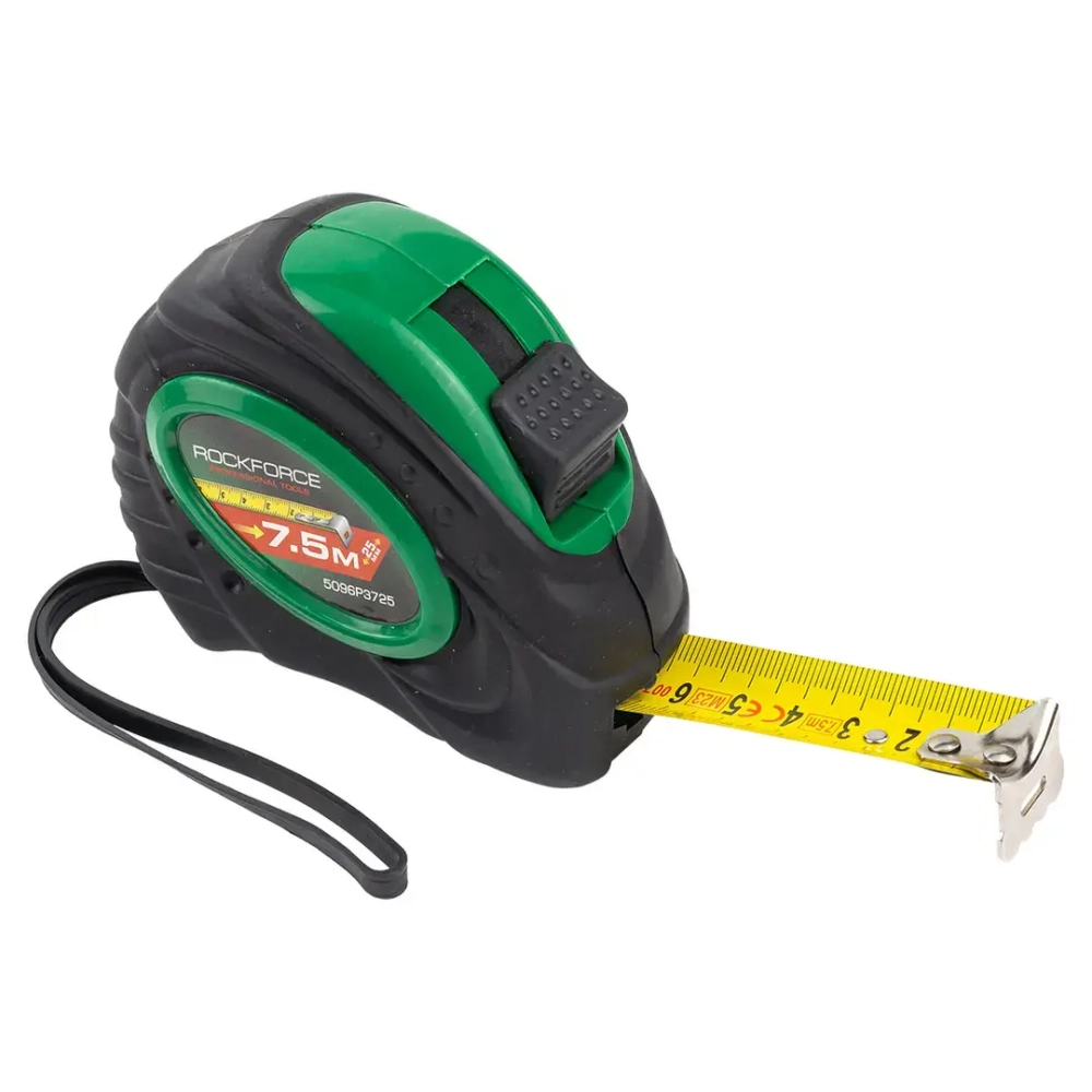Рулетка 7.5M*25MM RockForce RF-5096P3725