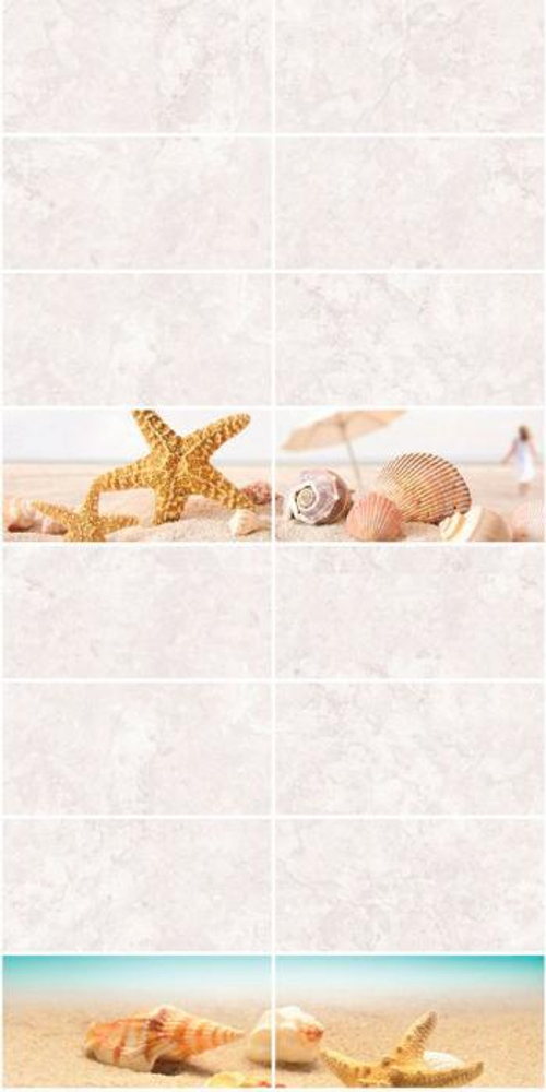 Панель ПВХ термопечать Доминикана 148 2700х250 мм