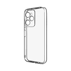 Силиконовый чехол TPU Clear case с защитой камеры (толщина 2.0 мм) для Xiaomi Redmi Note 12 Pro 5G (Прозрачный)