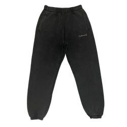 YOONEDE штаны "BLACK WASHED"