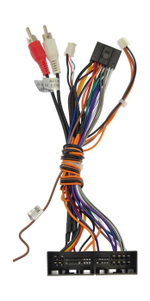 Комплект рамки с разъёмами 9" Hyundai Creta 1 2016-2021 кнопки крутилки(без штатной КЗВ) - Car-Smart 8004K