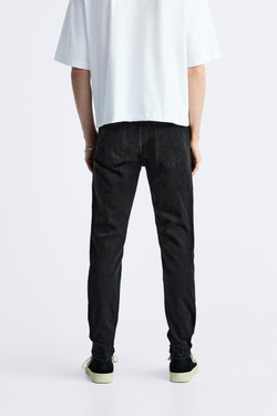 ZARA ДЖИНСЫ SKINNY FIT, ЧЕРНЫЙ