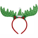 Ободок карнавальный «С Новым годом, Оленёнок» 14*30 см, микс