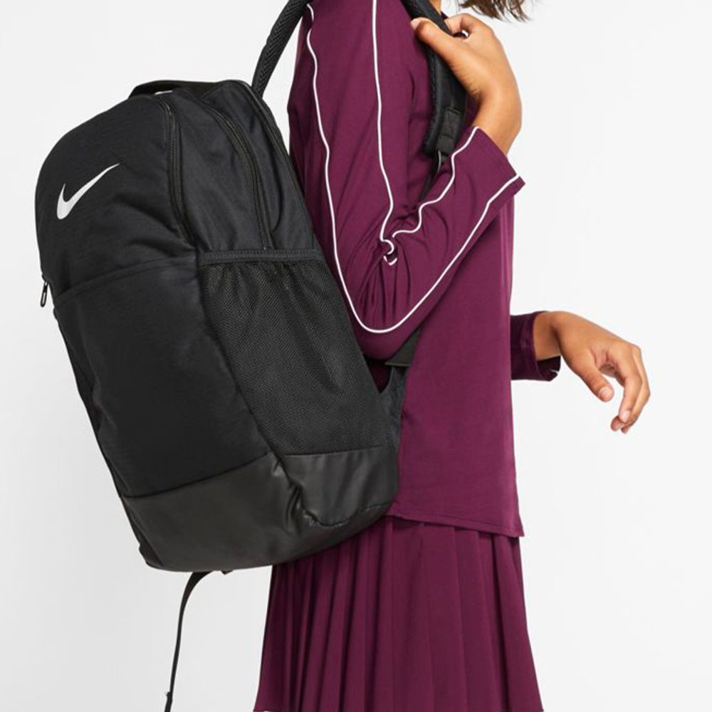 Nike Polyester Backpack Regular Unisex Black