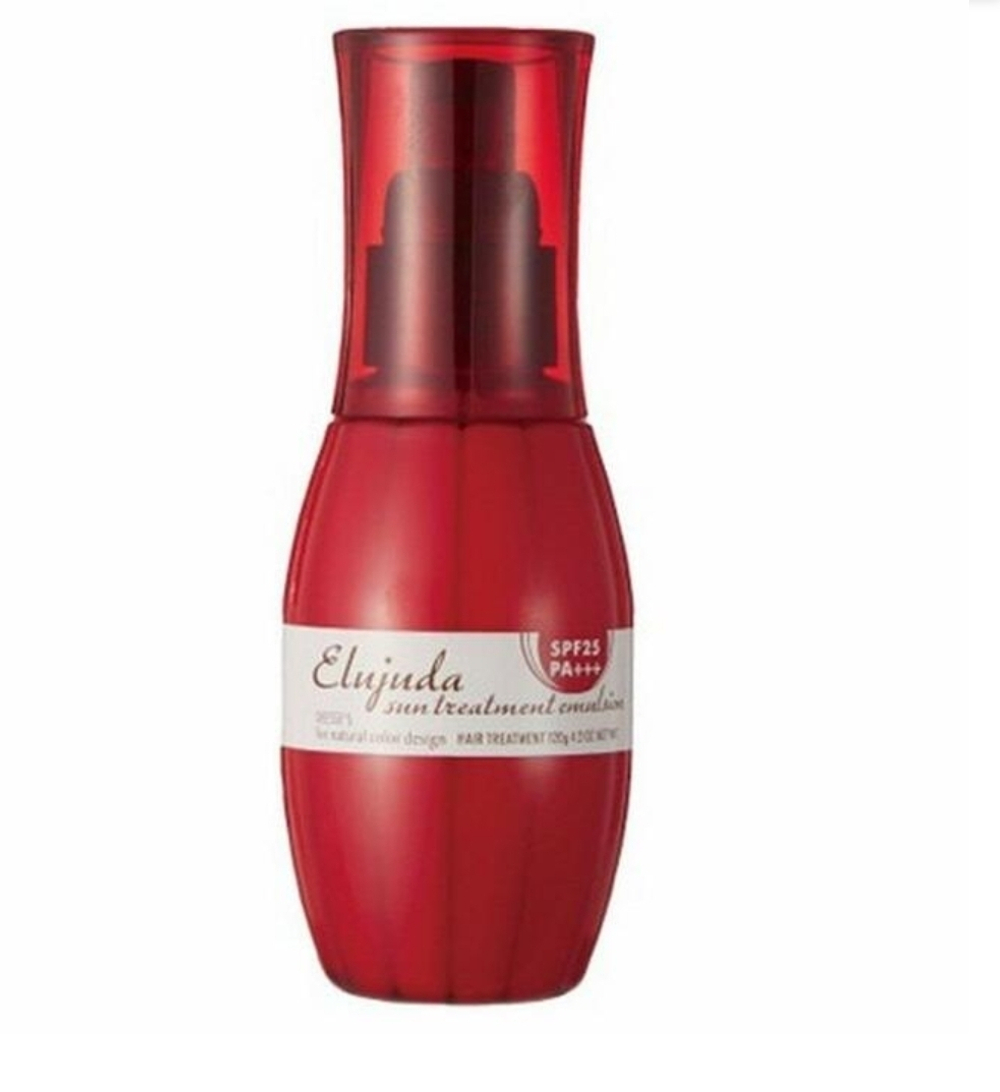MILBON Elujuda Sun Treatment Emulsion SPF 25 — солнцезащитная эмульсия для волос