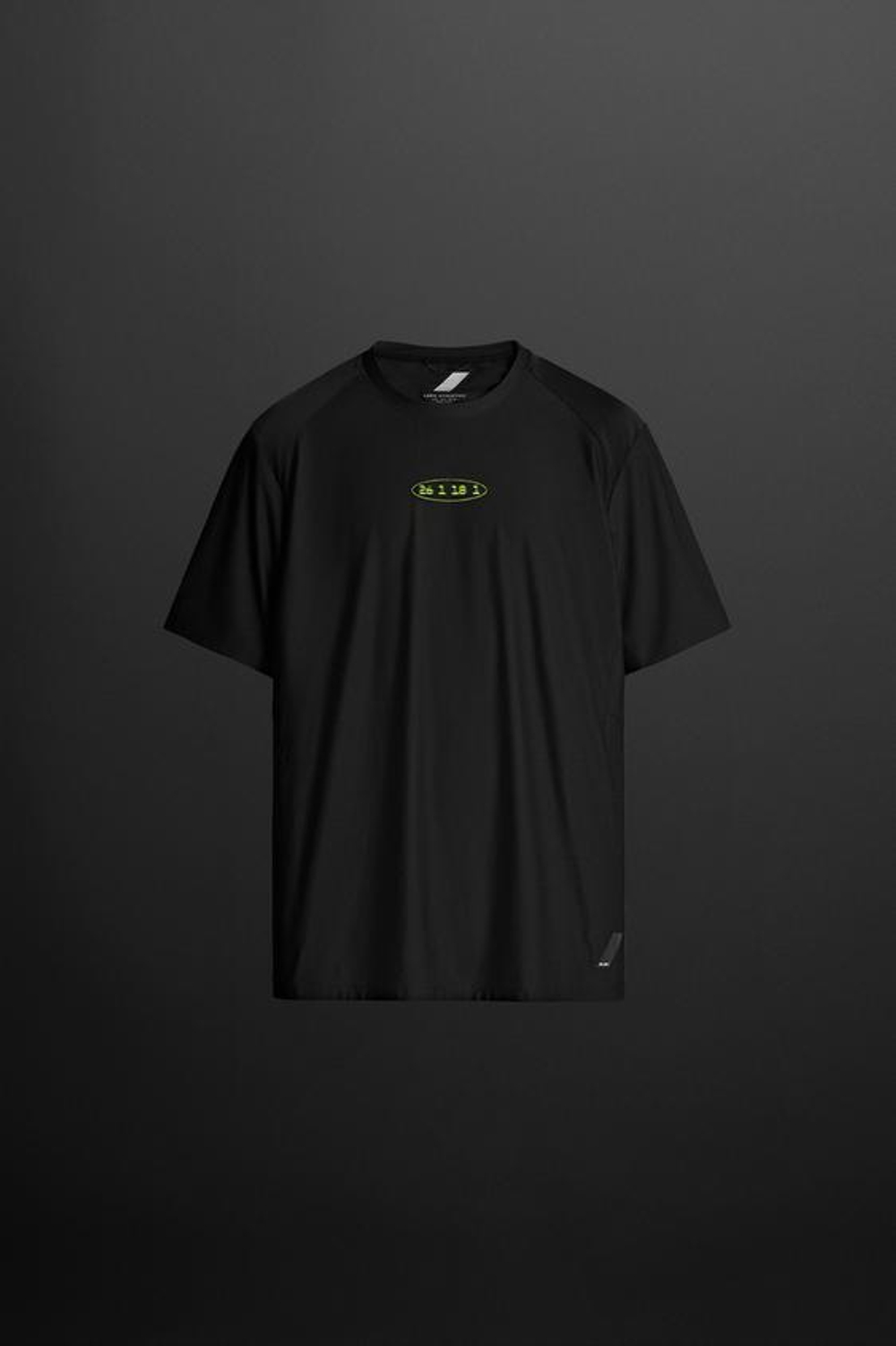 ZARA СПОРТИВНАЯ ФУТБОЛКА ИЗ РЕЛЬЕФНОЙ ТКАНИ, ЧЕРНЫЙ