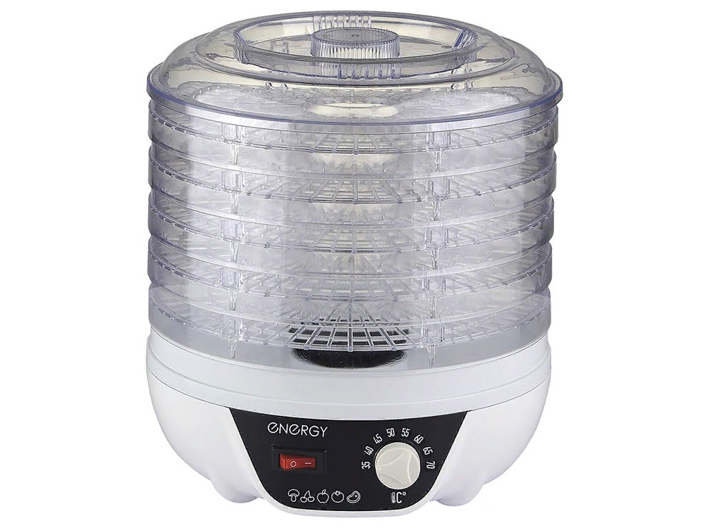 Электросушилка ENERGY EN-551 для продуктов (5 поддонов диаметр 25см, 230Вт)