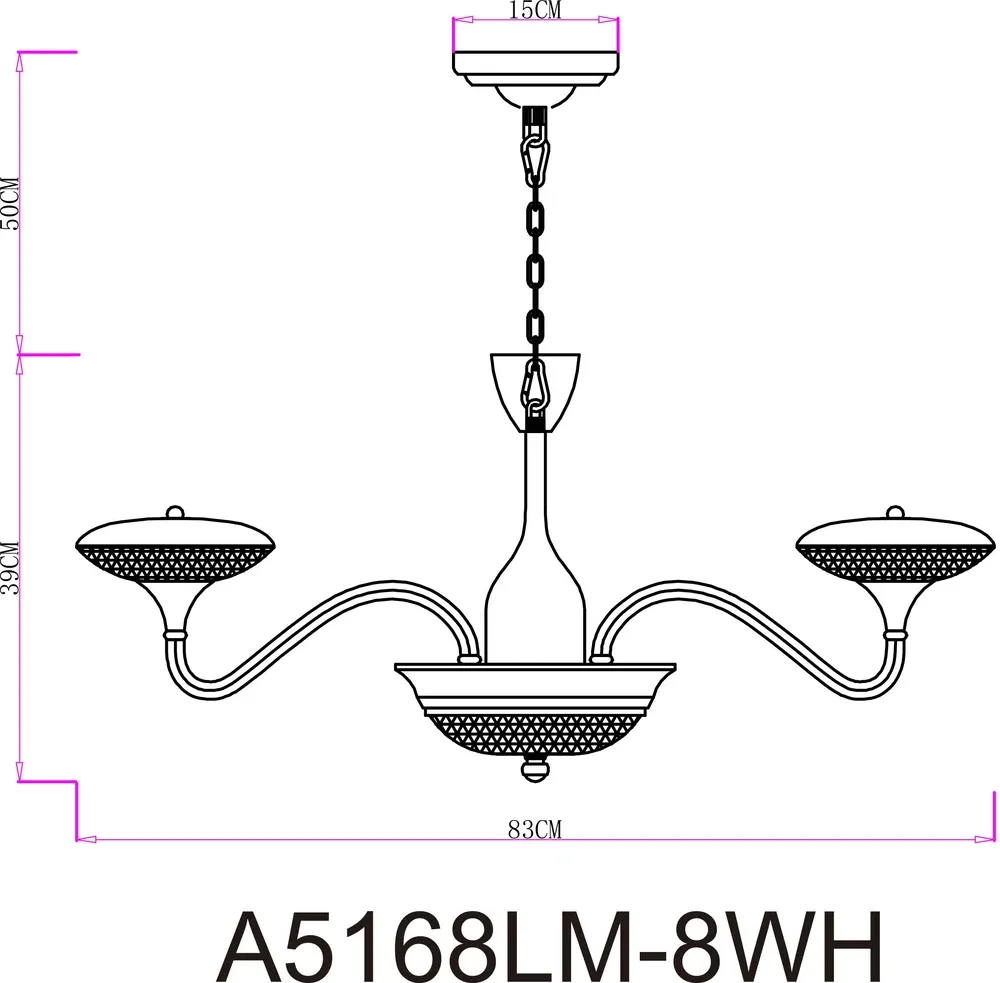 Подвесная люстра Arte Lamp BERN