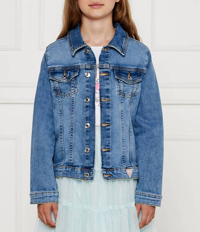 Джинсовая куртка Guess - голубой(J4RL10 D4GV0)