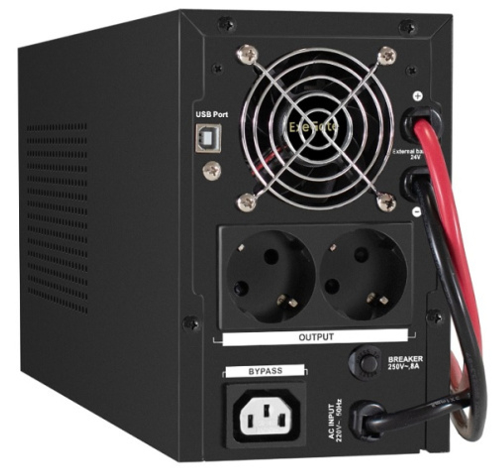 Комплект Exegate SineTower SZ-1500.LCD.AVR.2SH.1C13.USB