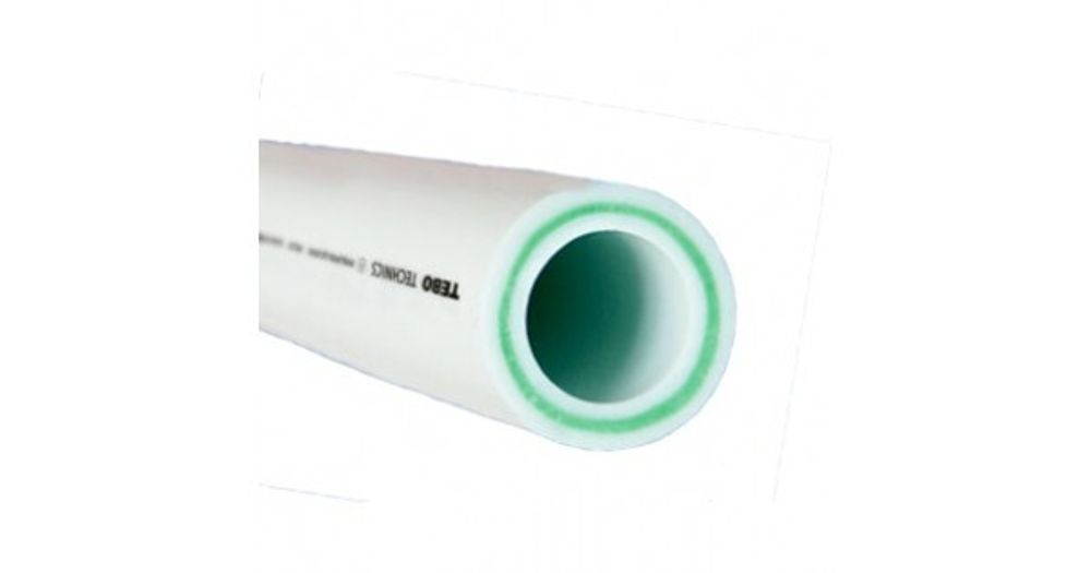 Труба РР 40 PN20 (стекловолокно) белый (Tebo)
