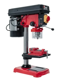 Стационарный (настольный) сверлильный станок Number One NBM 750S (220В/750Вт/9 скоростей/D16 мм) с тисками