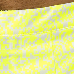 Мужские теннисные шорты BIDI BADU Henry 2.0 Tech Shorts Special Edition Men - Neon Yellow, Cream