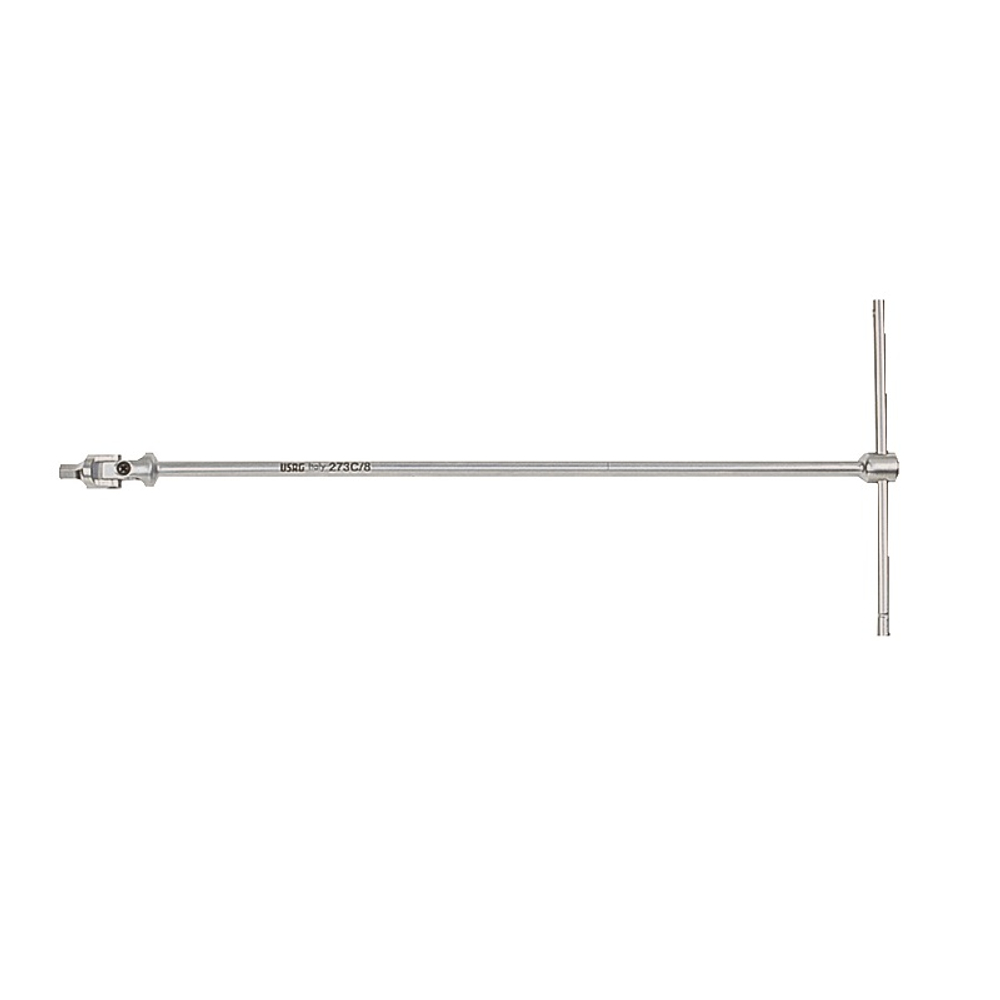273 C Шестигранный ключ с Т-образной рукояткой и шарнирной головкой 10 мм., USAG (Италия)