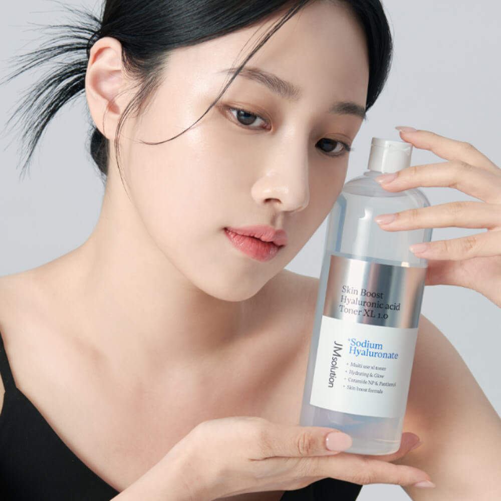 Тонер с гиалуроновой кислотой JMsolution Skin Boost Hyaluronic Acid Toner XL 1.0, 600 мл