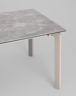 Стол обеденный Varden раскладной 160-220х90 см керамика серый