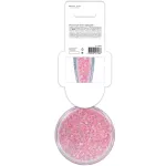 Расческа для волос массажная 15х7 см, с блестками прозрачный/розовый, MONTE VITA (МОНТЕ ВИТА), 457424