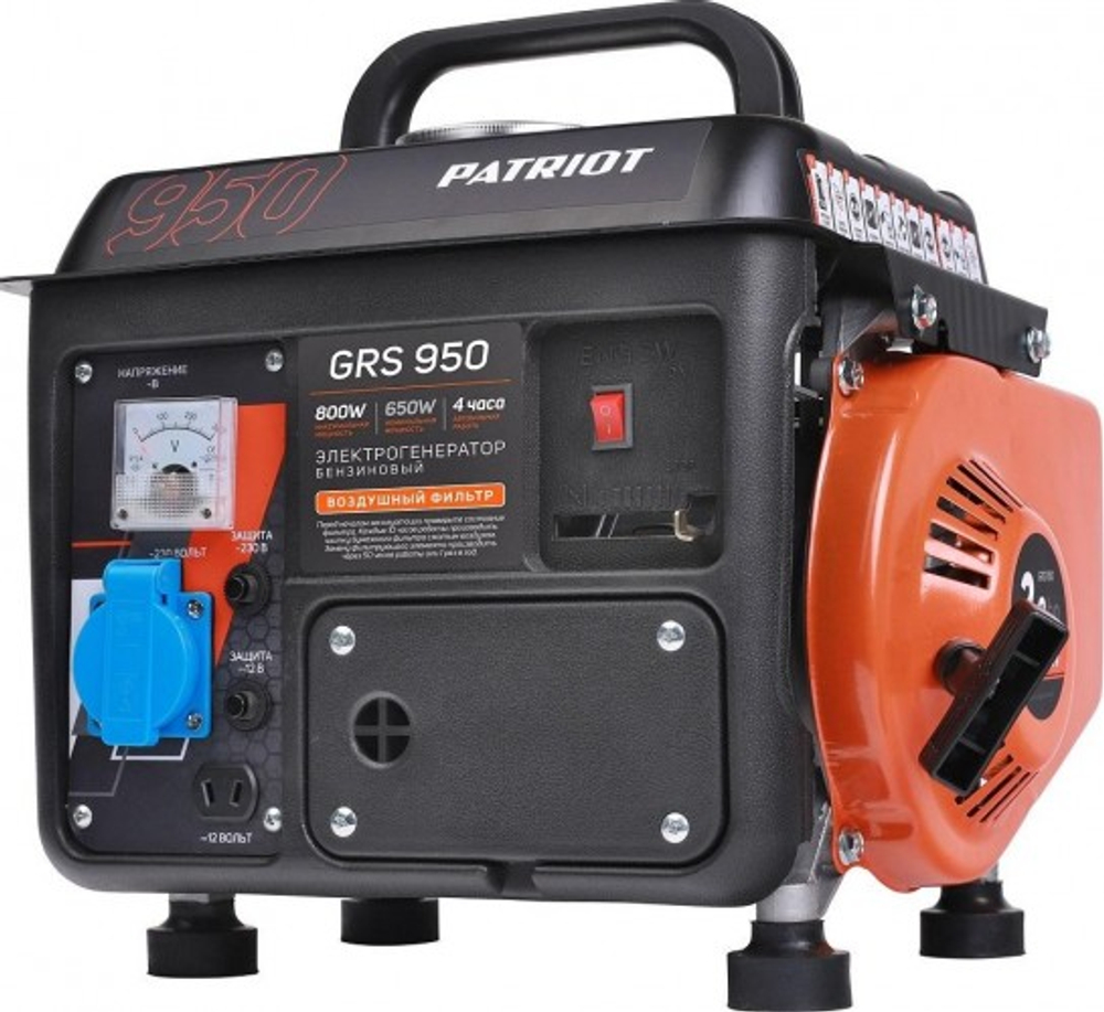Генератор бензиновый PATRIOT GRS  950 двухтактный 476102219