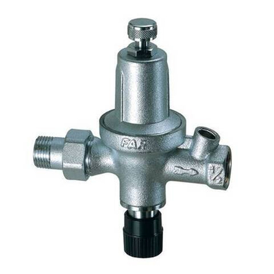 Редуктор подпитки для систем отопления FAR 2100 - 1/2" (НР/ВР, Tmax 95°C, PN10, настройка 0,5-4 бар)