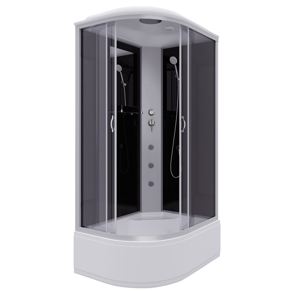 Душевая кабина Niagara Classic NG-2510-14RG (120х80х215) высокий поддон(40см),стекло тонированное,4 места
