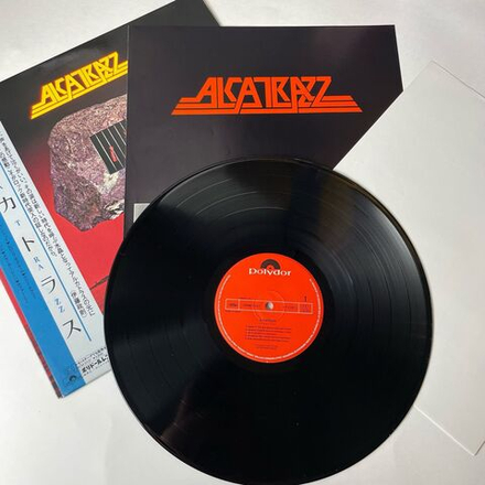 Винтажная виниловая пластинка LP Alcatrazz No Parole From Rock N Roll (Japan 1983) (Obi, Poster) Kree Nakoorie