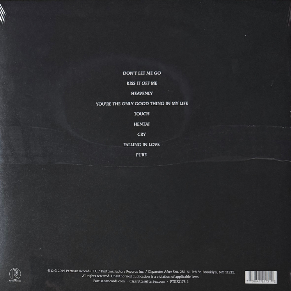 Виниловая пластинка Cigarettes After Sex ‎– Cry LP