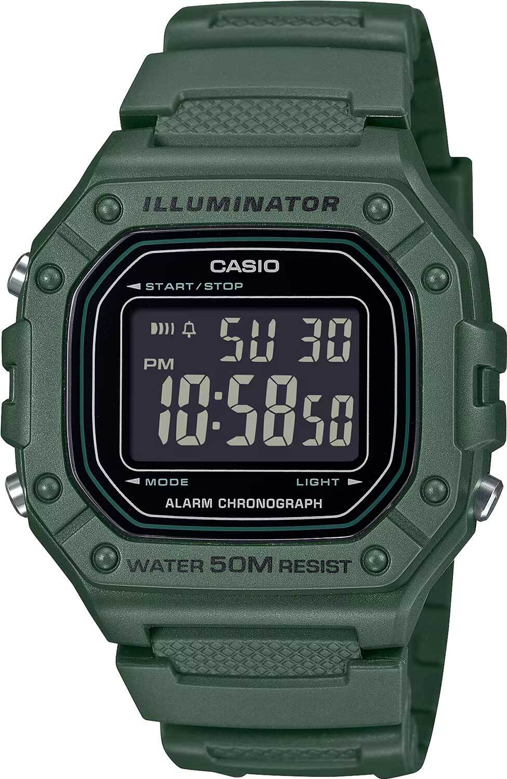 Мужские наручные часы Casio W-218H-3B