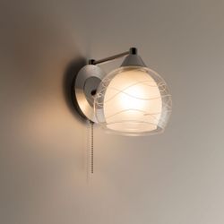 Citilux Буги CL157312 Бра с выключателем Алюминий Хром