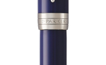 Перьевая ручка Parker Duofold Classic Centennial, Blue and Black CT, перо: F
