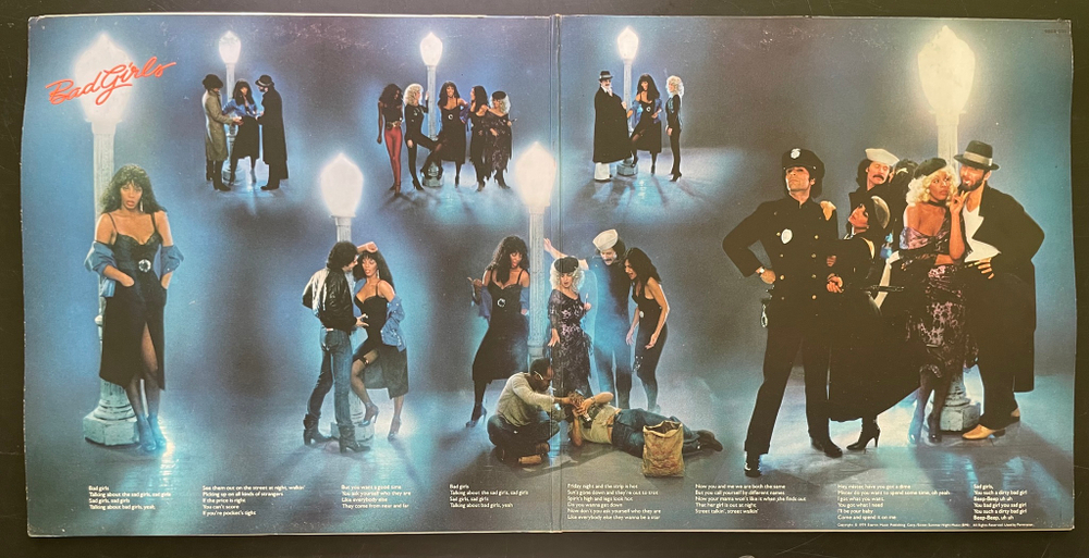 Donna Summer ‎– Bad Girls 2LP (Франция 1979г.)