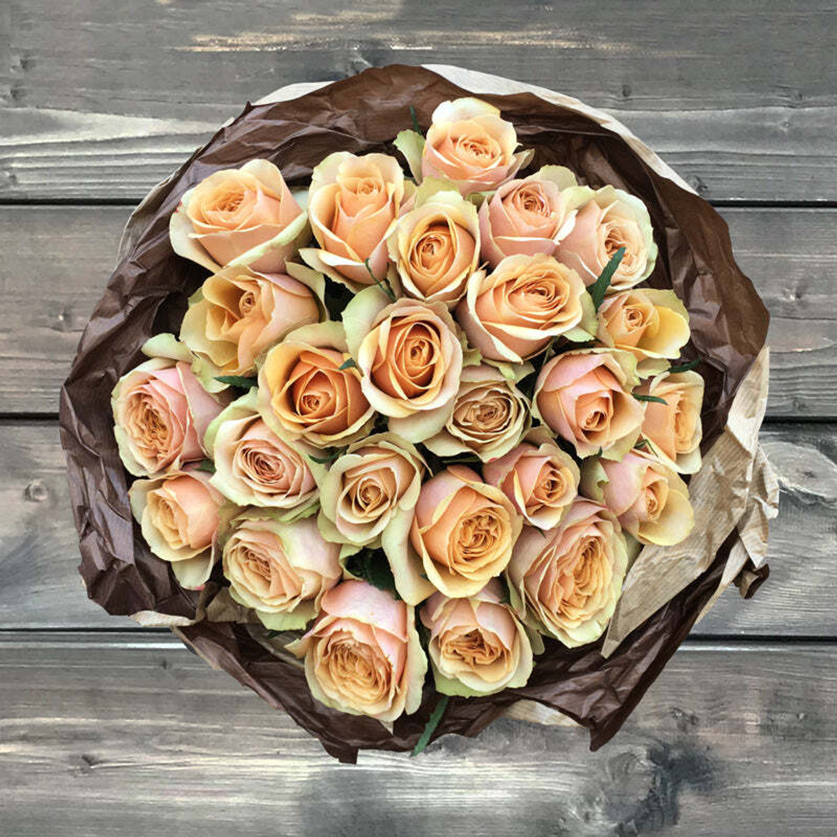 Голден Мустард — букет интерьерных роз