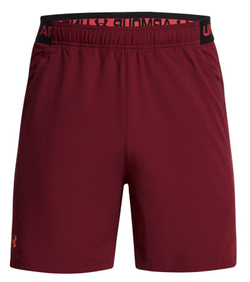 Мужские теннисные шорты Under Armour Men's UA Vanish Woven 6" Shorts - cardinal/red solstice