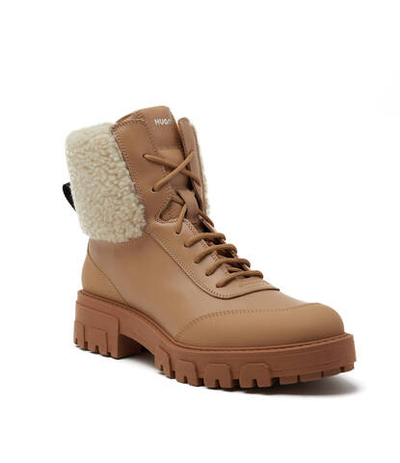 Ботильоны Axel LaceFur BN HUGO - коричневый(50480966)