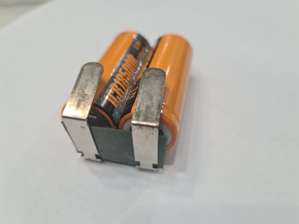 Ремонт аккумулятора бритвы Li-Ion 2*18500