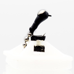 Мормышка вольфрамовая точеная "Уралка+Коронка+Цепочка" (15шт/уп)