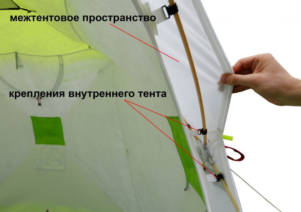 Зимняя палатка Лотос Куб 3 Классик ЭКО