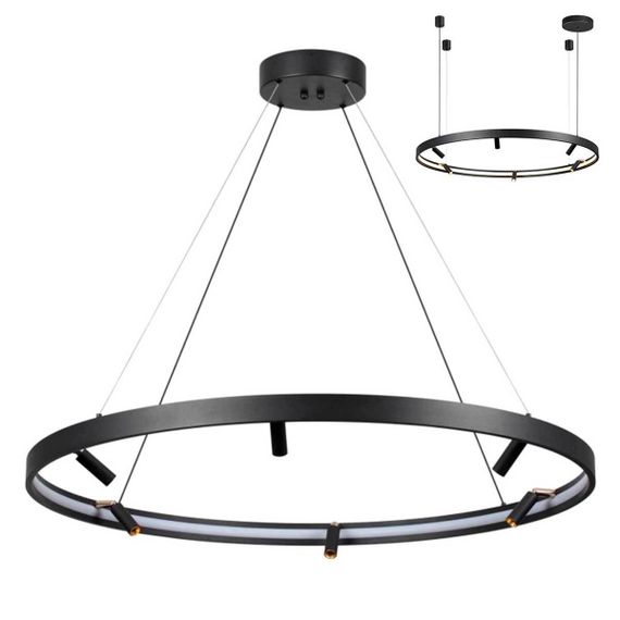 Подвесная светодиодная люстра Odeon Light Hightech Fonda 4317/93L