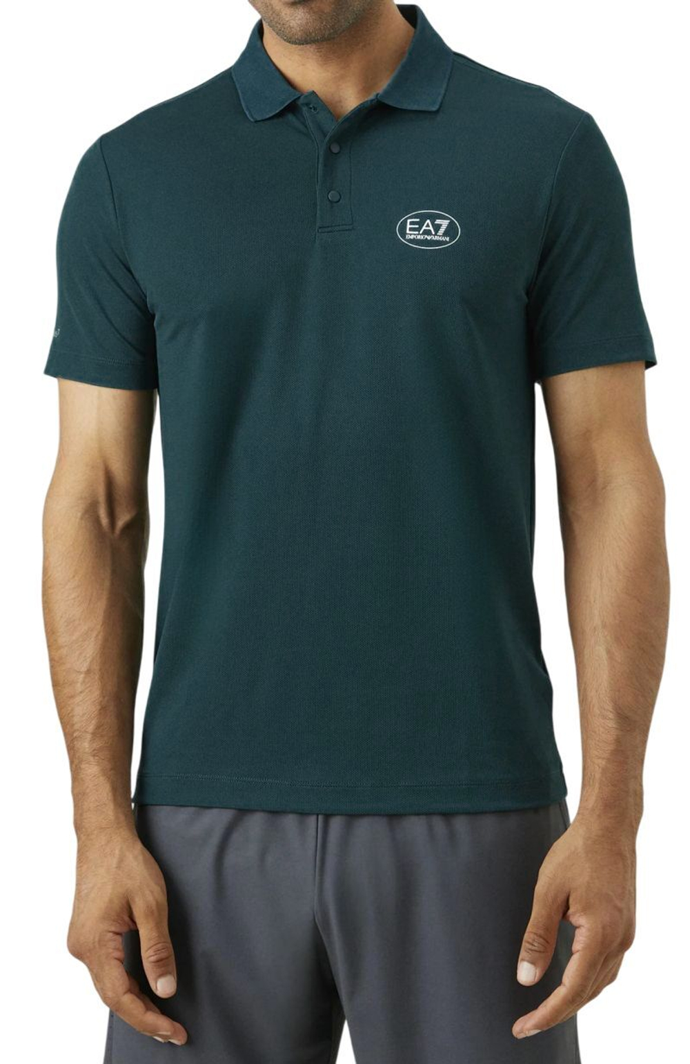 Теннисное поло EA7 Tennis Pro Shirt - ponderosa pine