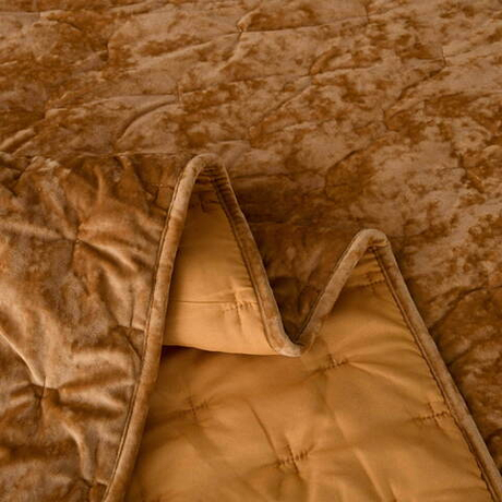 Покрывало 240x260 Sofi De MarkO Алира горчичное