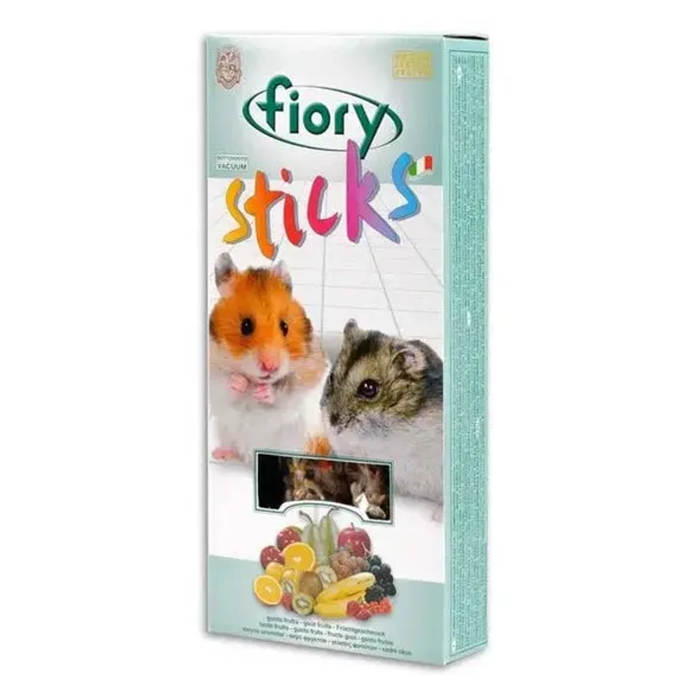 Fiory палочки для хомяков sticks с фруктами 2х50 г (34001)