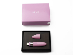 Лиловый вибратор Mia Petal Pink с зарядкой от USB (LELO)