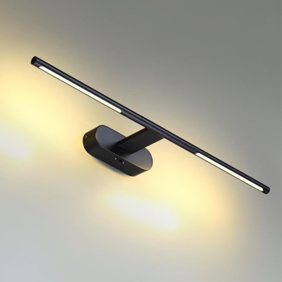 6634/7WL HIGHTECH ODL24 313 металл/черный/акрил Настенный светильник IP20 LED 7W 3000K/3800K/5100K (перекл ч/з тумблер) 220V ALEDO