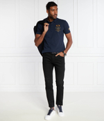 Поло La Martina - темно-синий(YMPG31 PK001)