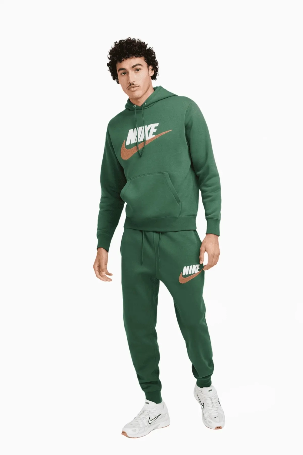 Кофта Nike Club Fleece - зеленый